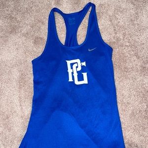 Nike Perfect Game racer back tank
